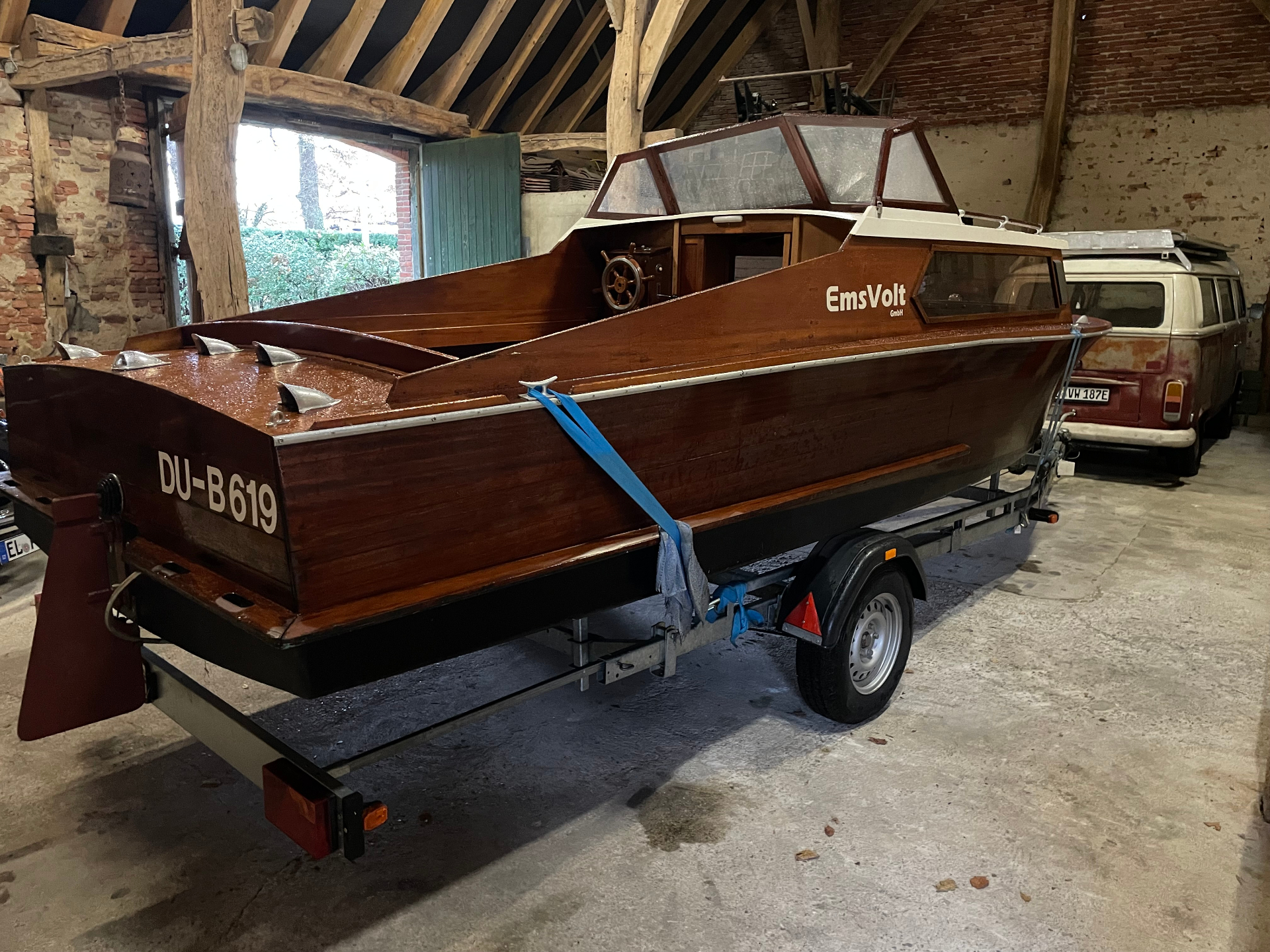 Elektro-Holzboot (Referenzprojekt)